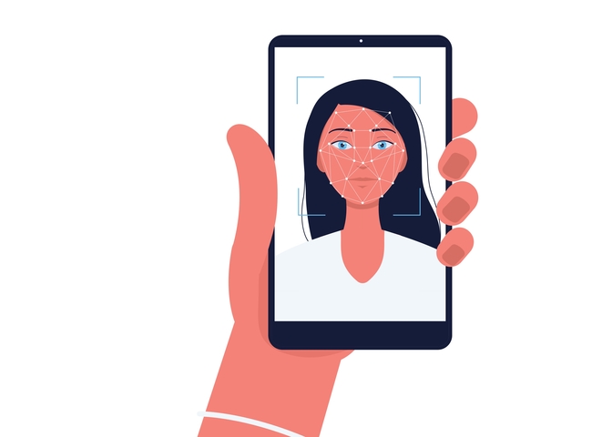 Instant face matching verification image