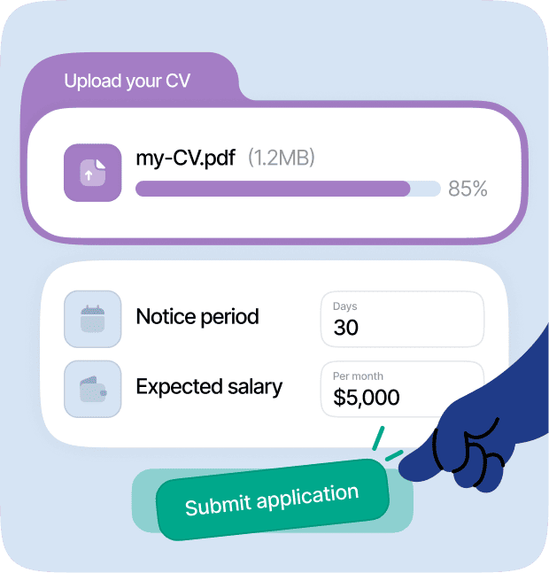 Application form: Candidate view